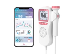 Detetor De Ecografia Infantil, Monitor Doppler Fetal Da Frequência Cardíaca, Monitor De Frequência Cardíaca