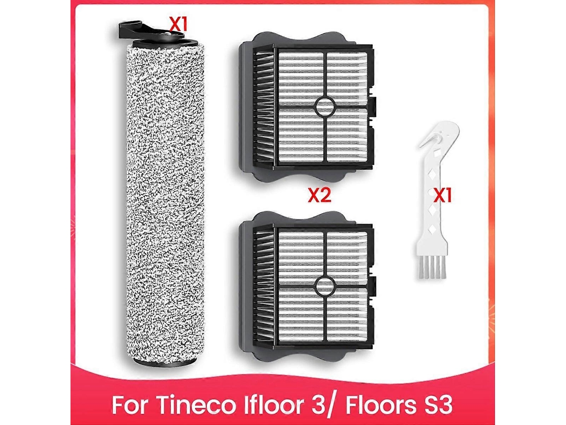 Conjunto De Escova Rotativa E Filtro Hepa Para
