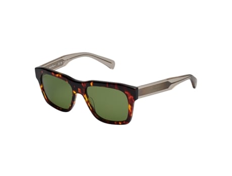 Óculos De Sol De Homem Salvatore Ferragamo Quadrados Castanho