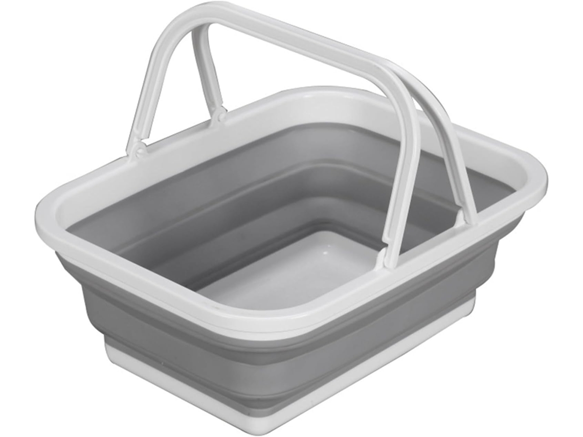 Balde duplo antiderrapante para banheiras, ideal para imersão e cuidado de peixes.