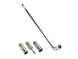 Antena De Rádio Fm, Telescópica, Antena De Substituição, Conector F Aquaforge