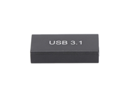Adaptador Mali Tipo C Fêmea para USB 3.1, Reto, para Transferência de Dados, 10 Gbps