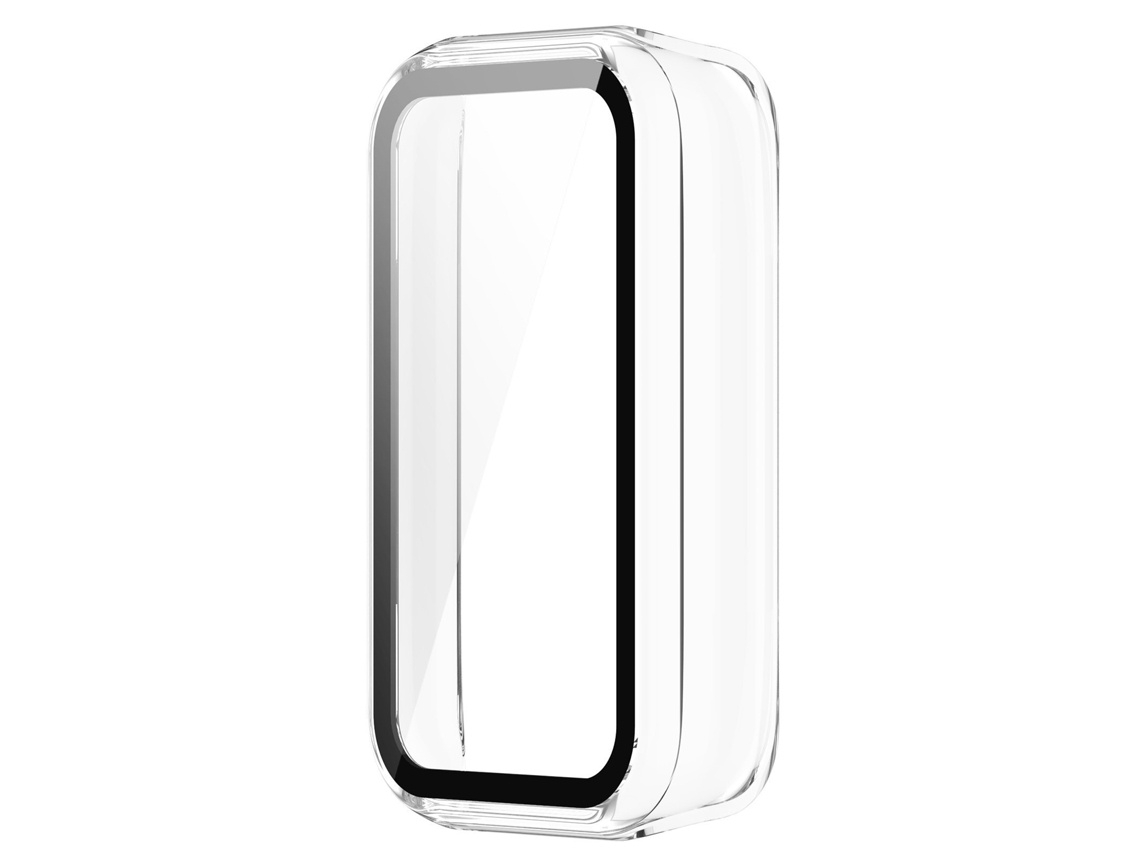 Capa Protetora Lurelia Para Huami Band 7 Branco Transparente
