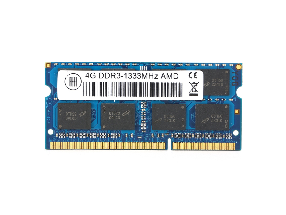 Módulo De Memória (capacidade De 4gb Dedicada Amd) Módulo De Memória Para Notebook 4gb Ddr3l 1333mhz
