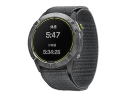 Lurelia Pulseira De Relógio Em Nylon Cinza Trançado, Compatível Com Garmin Fenix 6x 26 Mm