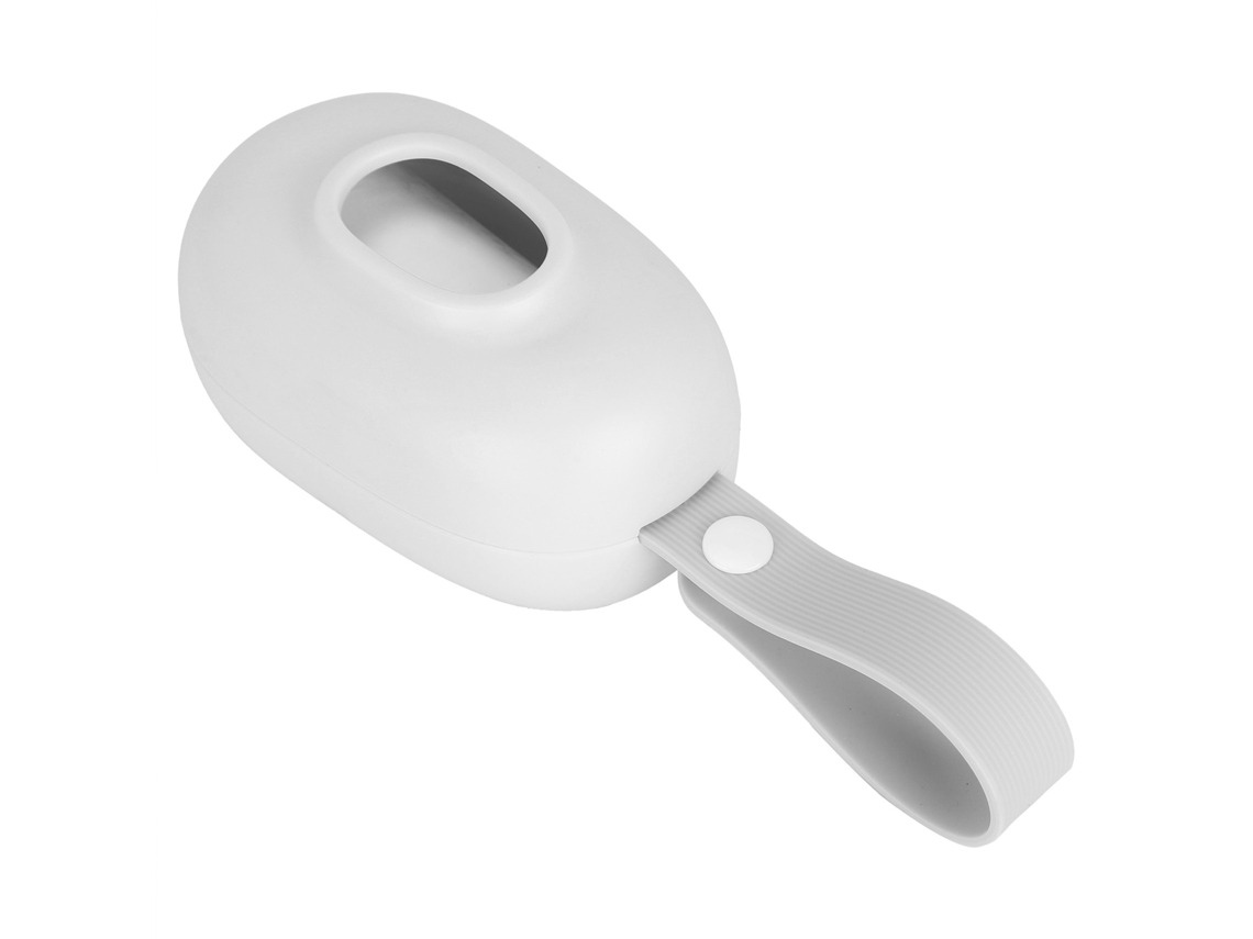 Dispenser De Saco De Lixo Para Limpeza De Pets Leve Branco
