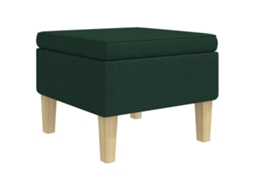 Stool, Stools Vidaxl Verde Tecido (n/a)