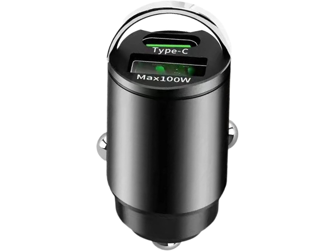 Carregador Usb Para Carro, Celular, Divisor De 100w -