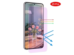 Junsunmay 25 Unidades De Película De Vidro Temperado Transparente Anti-luz Azul Para Oneplus Nord Ce4 Lite