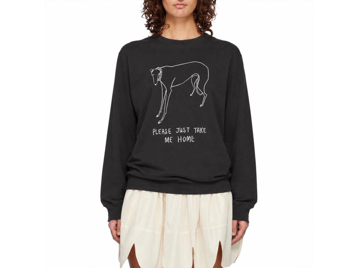 Rockinstone Please Just Take Me Home Black Sweatshirt Unique Designer Style