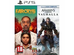 Jogo eletrónico PlayStation 5 Ubisoft Assassin's Creed Valhalla + Far Cry 6