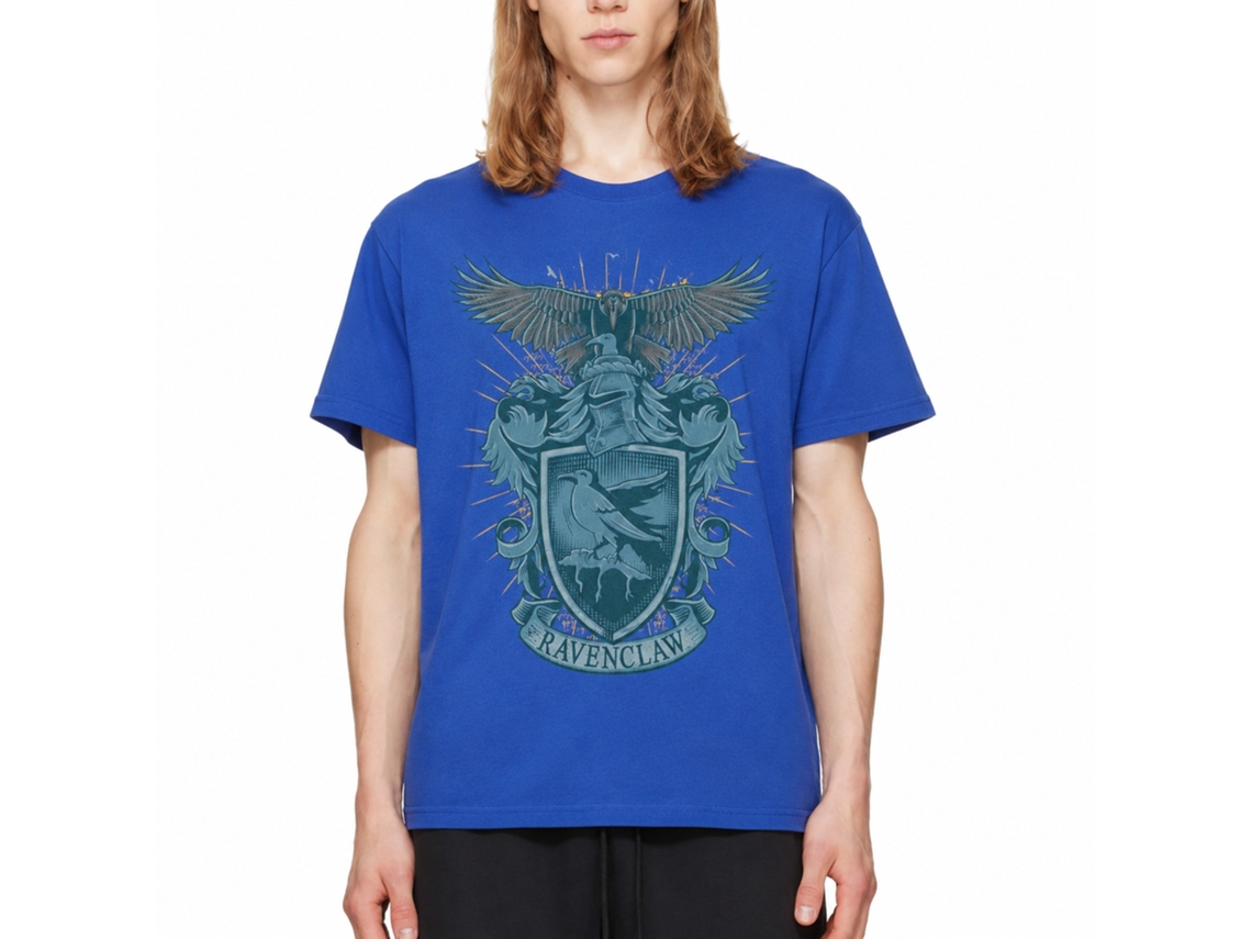 Rockinstone Harry Potter Ravenclaw Mascot Emblem Royal T-shirt Size:s