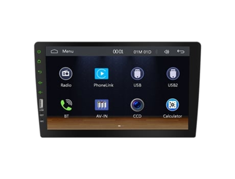 Auto Rádio Zruxe F9090c 1din 9 Amoled Carplay Wireless, Câmera 4k, 100w Rms