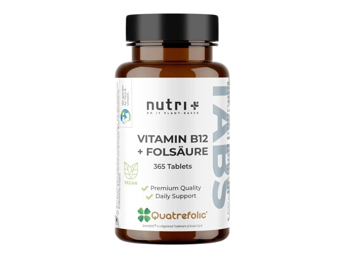 Vitamin B12 + Folic Acid 365 Tabs Nutri+