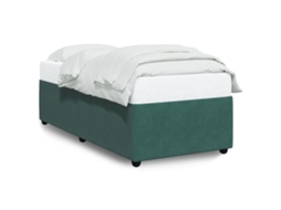 Bed Frame, Bed Frames Vidaxl Verde Veludo (80 X 200 Cm)