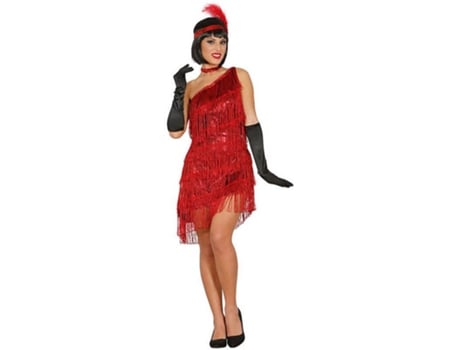 Fato de Mulher  Charleston Vermelho (Tam: L)