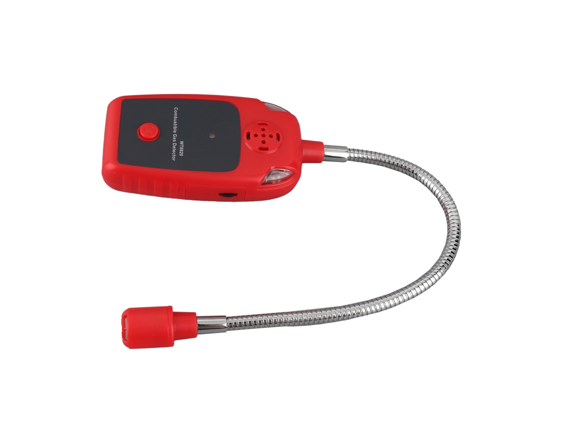 Detector De Gás Inflamável Portátil Wt8820 Com Sensor De Gás Natural E Pescoço De Cisne De 12