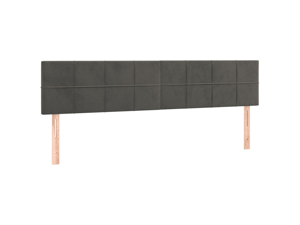 Headboard, Headboards Vidaxl Cinzeto Veludo (160 Cm)