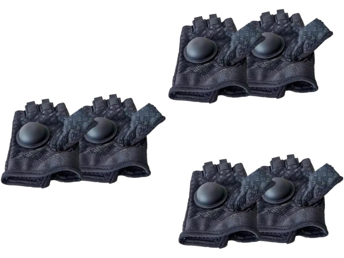 3 Pares De Luvas Voleibol, Luvas Especiais Para Treino De Passe Bola
