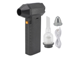 Soprador Portátil Mini Jet Alto Poder com Aspirador e Machado de Segurança 8000mah