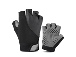 Luvas de Ciclismo de Meio Dedo SBR Palmada Amortecedor S/MARCA