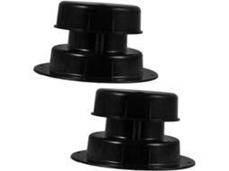 Conjunto de 2 almofadas de ventilação de substituição para caravanas e autocaravanas Tampas.