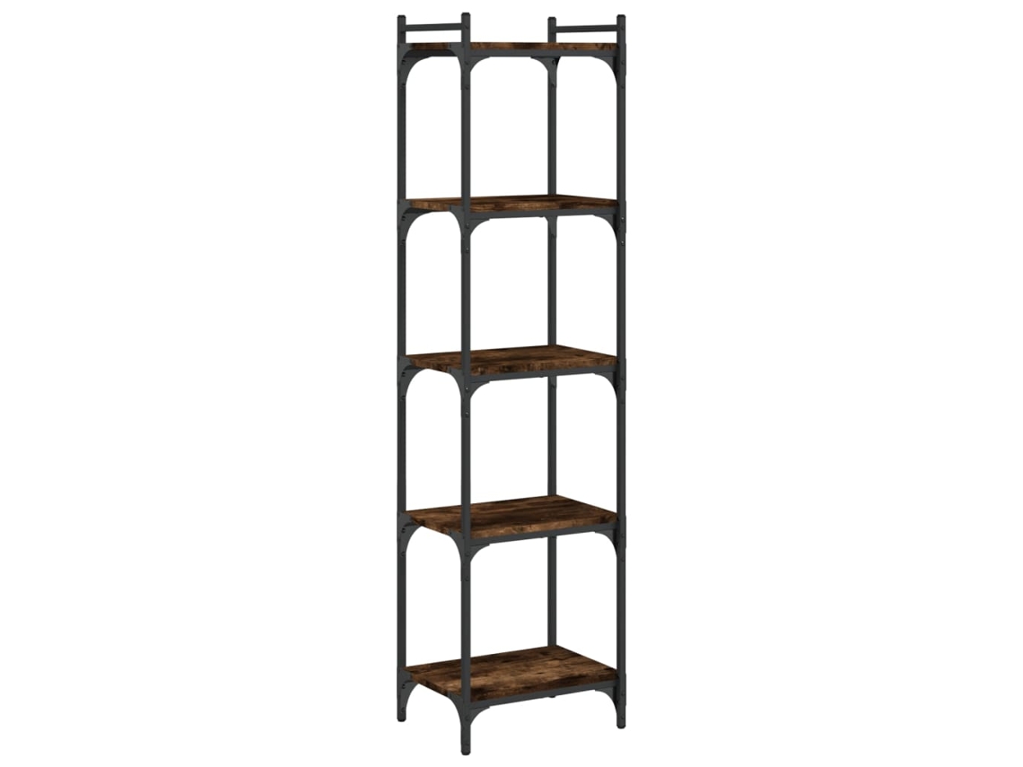 Bookcase, Bookcases Vidaxl Marrom Madeira Processada (n/a)