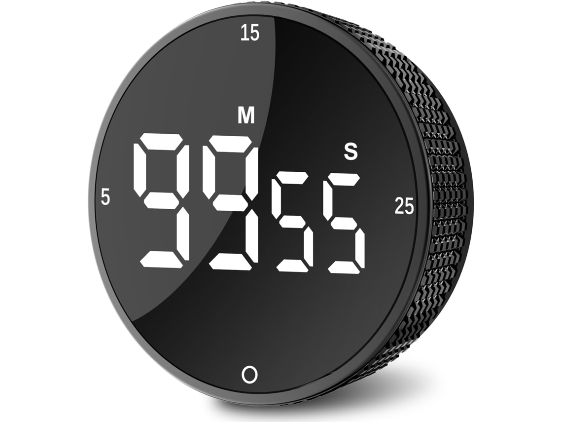 Temporizador Digital De Cocina Magnético Con Pantalla Led