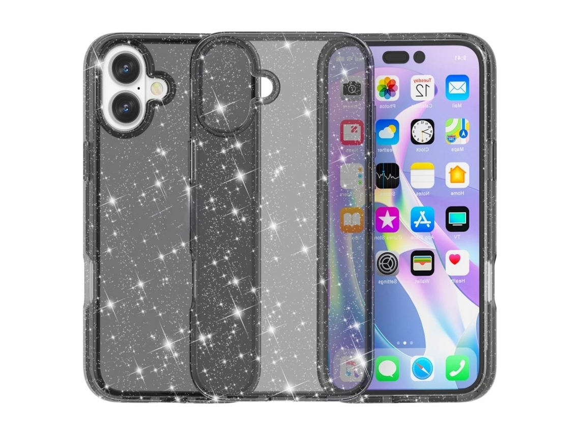 Capa Para Iphone 16, Preta