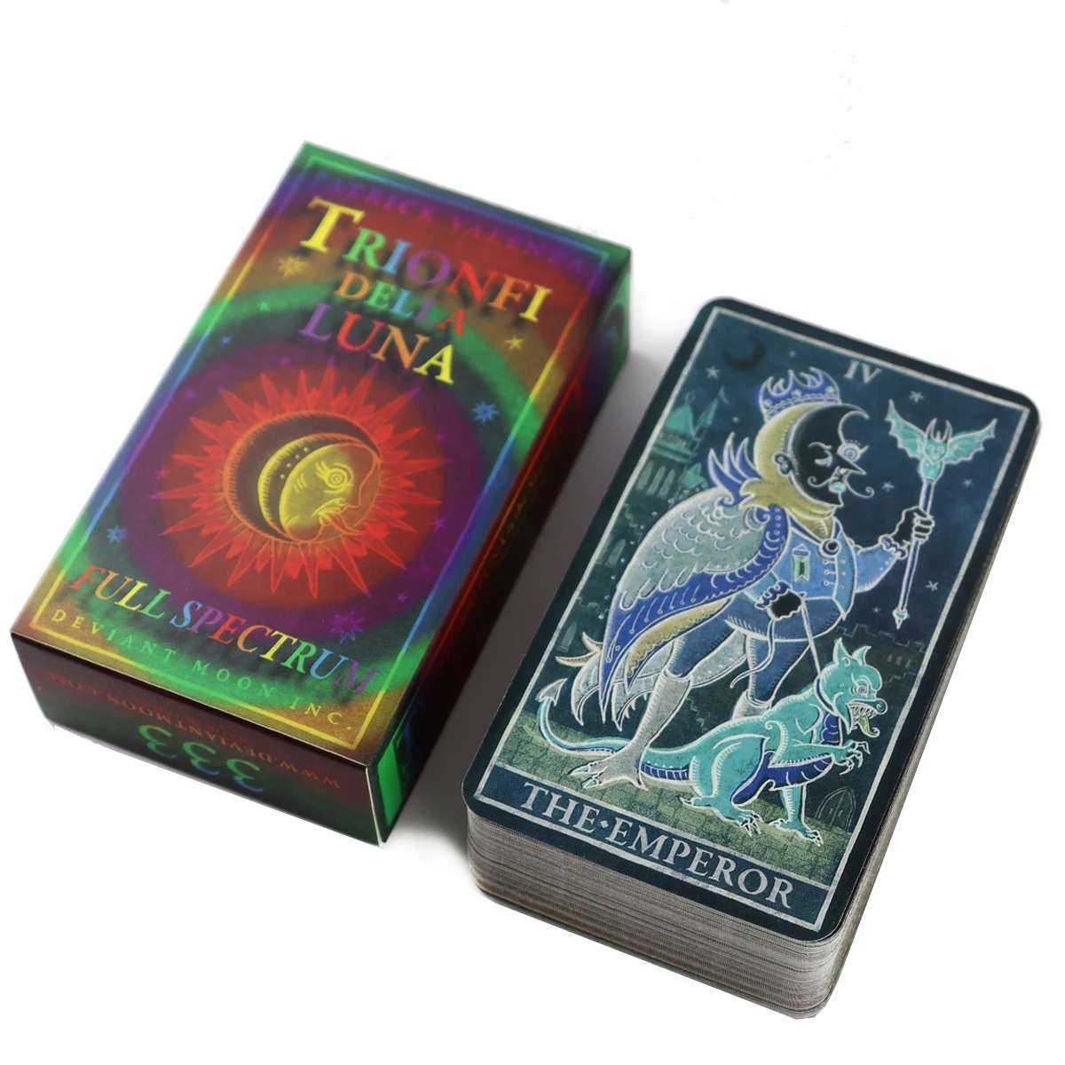 Paradoxo De Espectro Total Trionfi Della Luna: Cartas Estilo Marselha 78