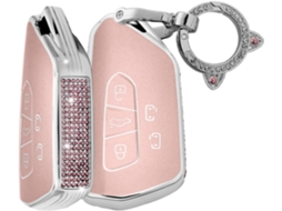 Capa Brilhante Para Chave De Carro Vw Golf 8r Gti 2025, Chaveiro À Prova D Água Id 4 2026id 6-atlas 2024-seat Leon Mk4