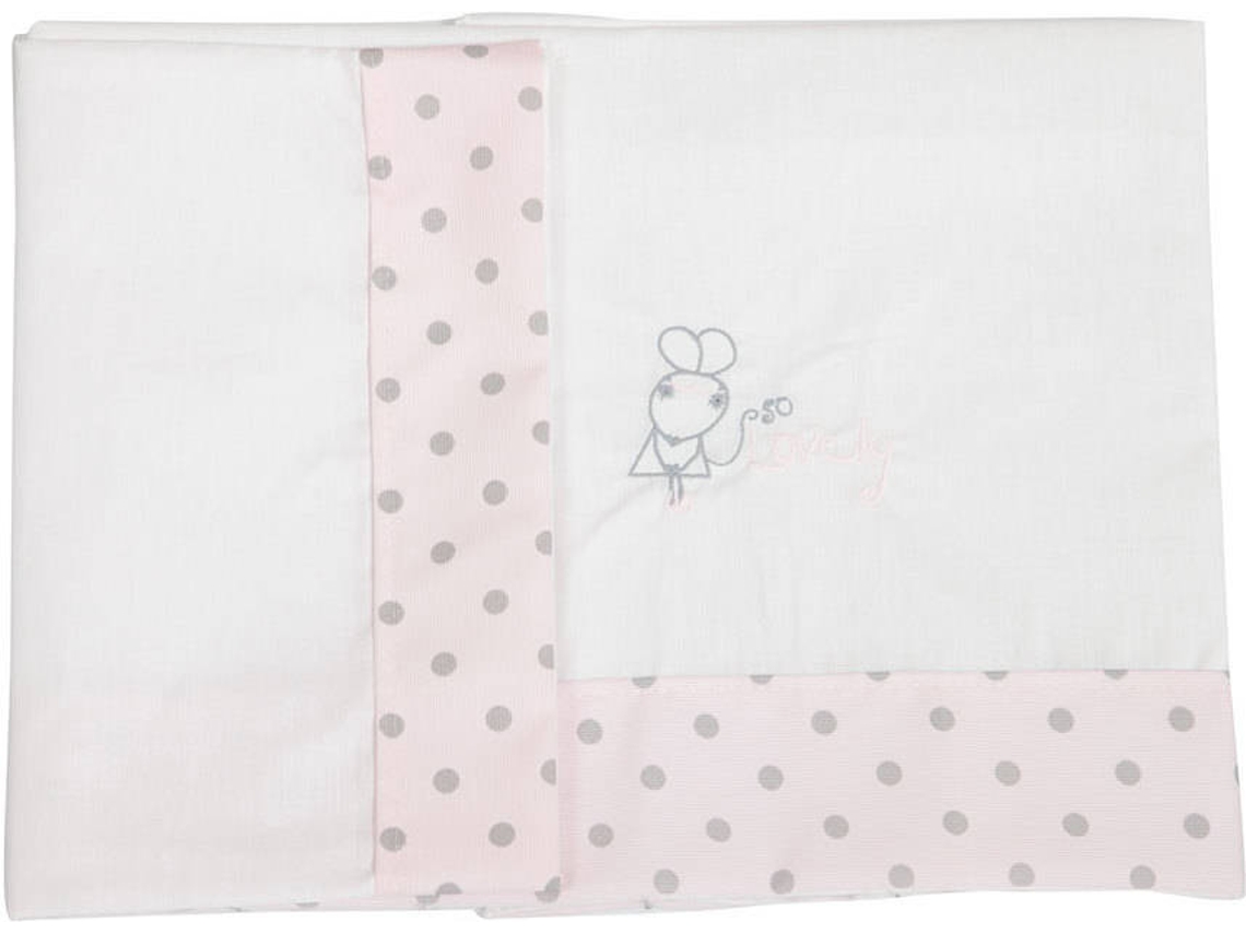 Jogo de Lençóis BABYLINE Lovely 60 x 120 cm