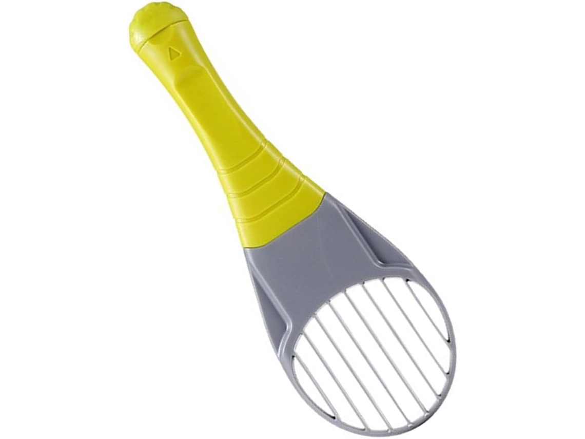Utensílio de cozinha multifuncional para abacate (retirar caroço, cortar e descascar)