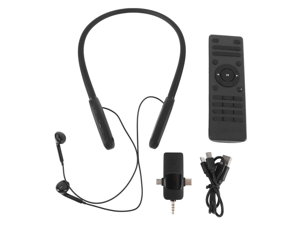 Aetheria fones de Ouvido Sem Fio com Placa de Som Controle Remoto para Transmissões Ao Vivo Academia Reuniões