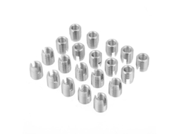 Parafusos Auto-atarraxantes Roscados Em Aço Inoxidável Sus303 M8x1.25x15mm (20 Unidades)