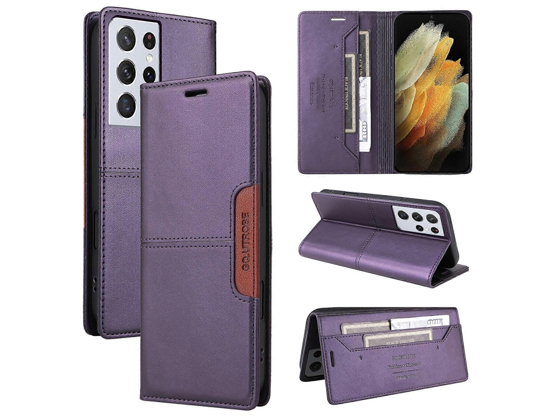 Capa De Couro Antirroubo Para Celular Gqutrobe G01 Rfid
