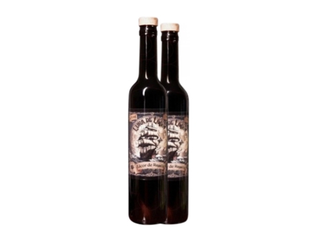 Licores AGUAGUANCHES Luna de Lobos Regaliz Garrafa Medium (0.5 L - 2 Unidades)