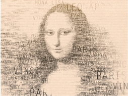 Papel de Parede ARTGEIST Pensamentos De Mona Lisa (300x231 cm)