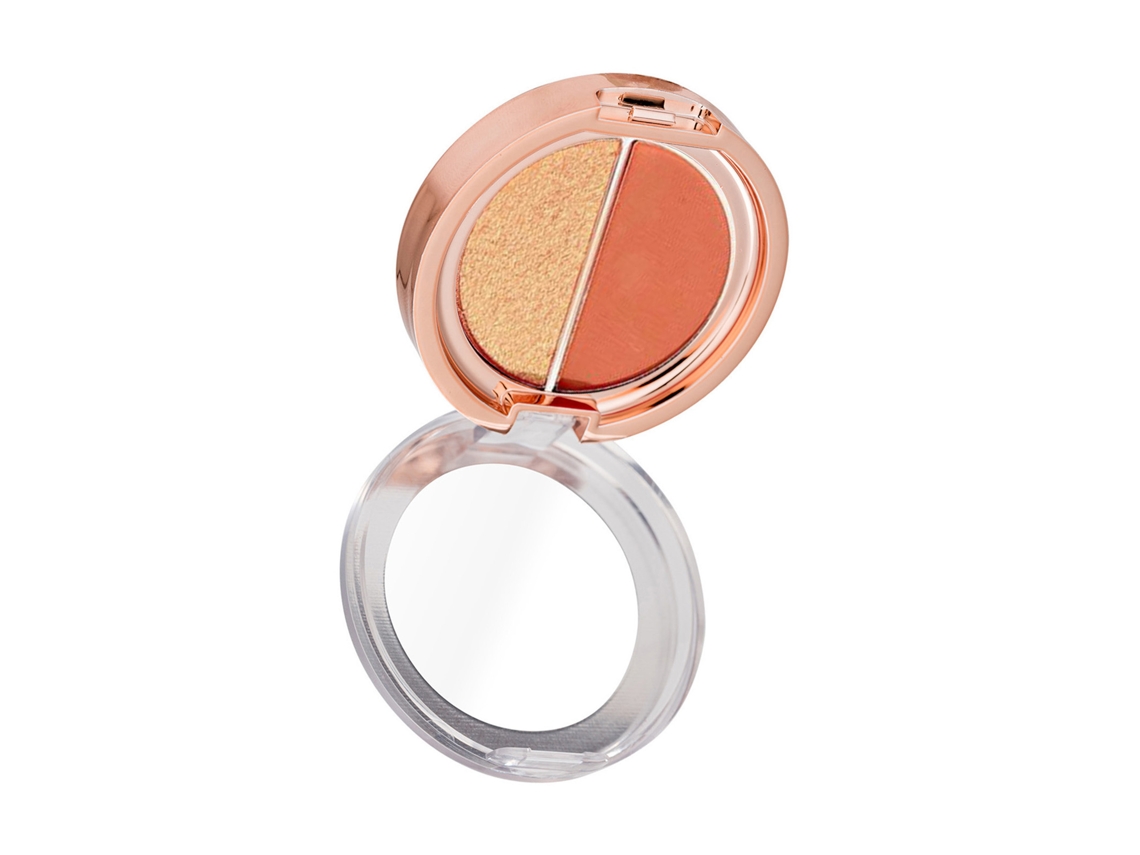 Paleta De Sombras De Olhos De Duas Cores Beauty Glazed Alta Pigmentação 01