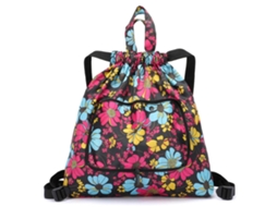 Mochila Dobrável de Grande Capacidade para Compras e Viagens, Impermeável e com Cordão. GOKOCO