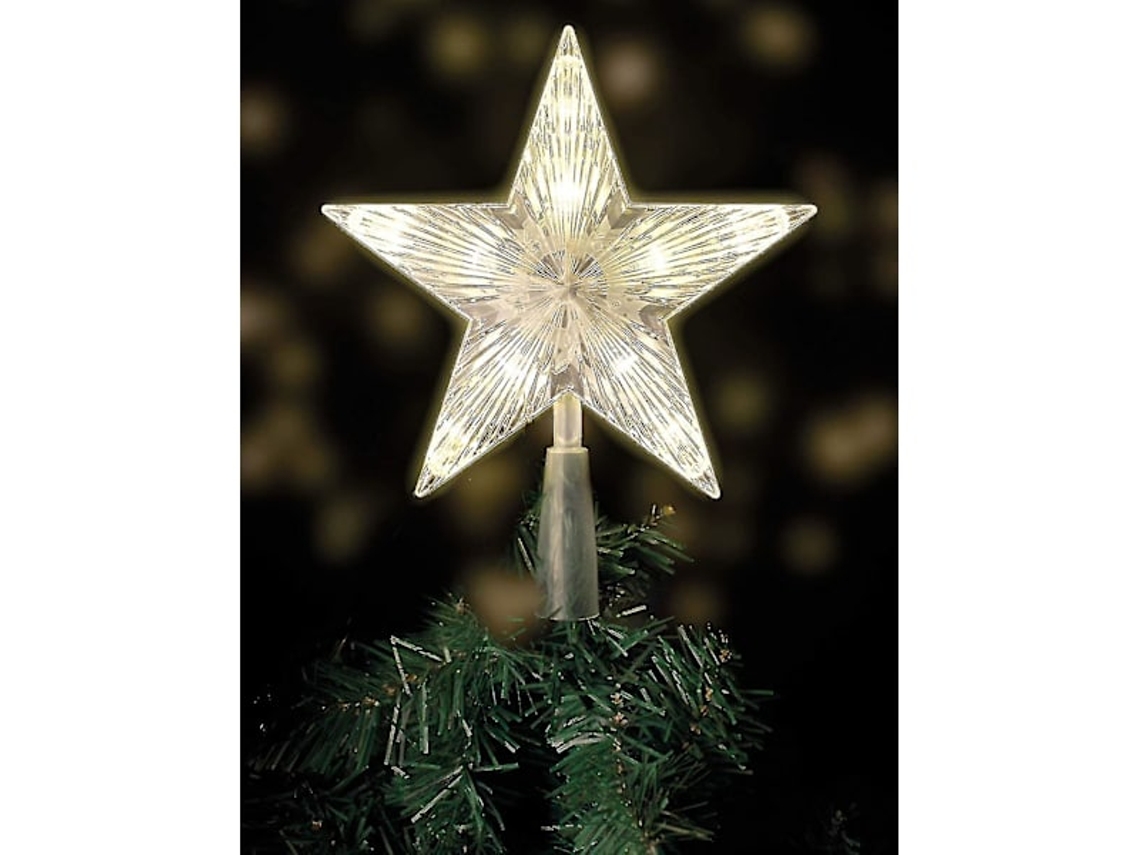 Cordão De Luzes Led, Formato De Estrela, Em Plástico, Tema De Natal, Para Festas, Casamentos, Janelas, Árvores E Composição Sazonal