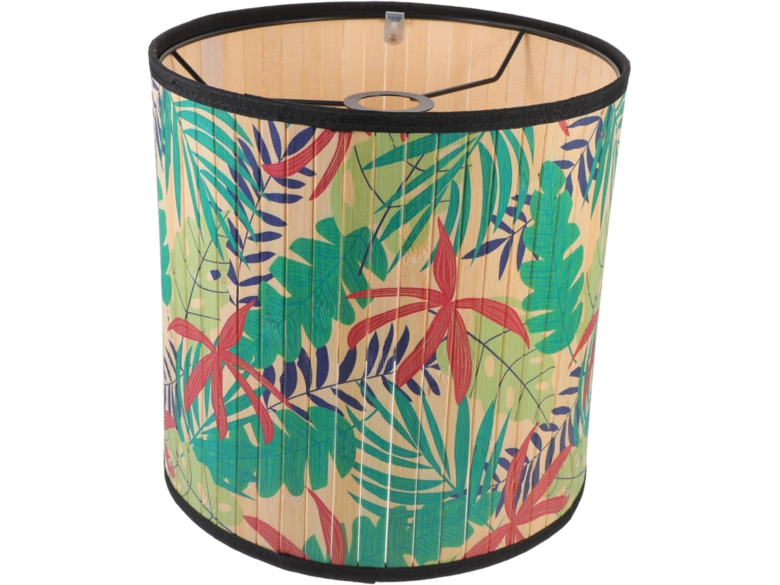 Luminária Pendente De Bambu, Design Moderno, Ideal Para Quarto Ou Escritório.