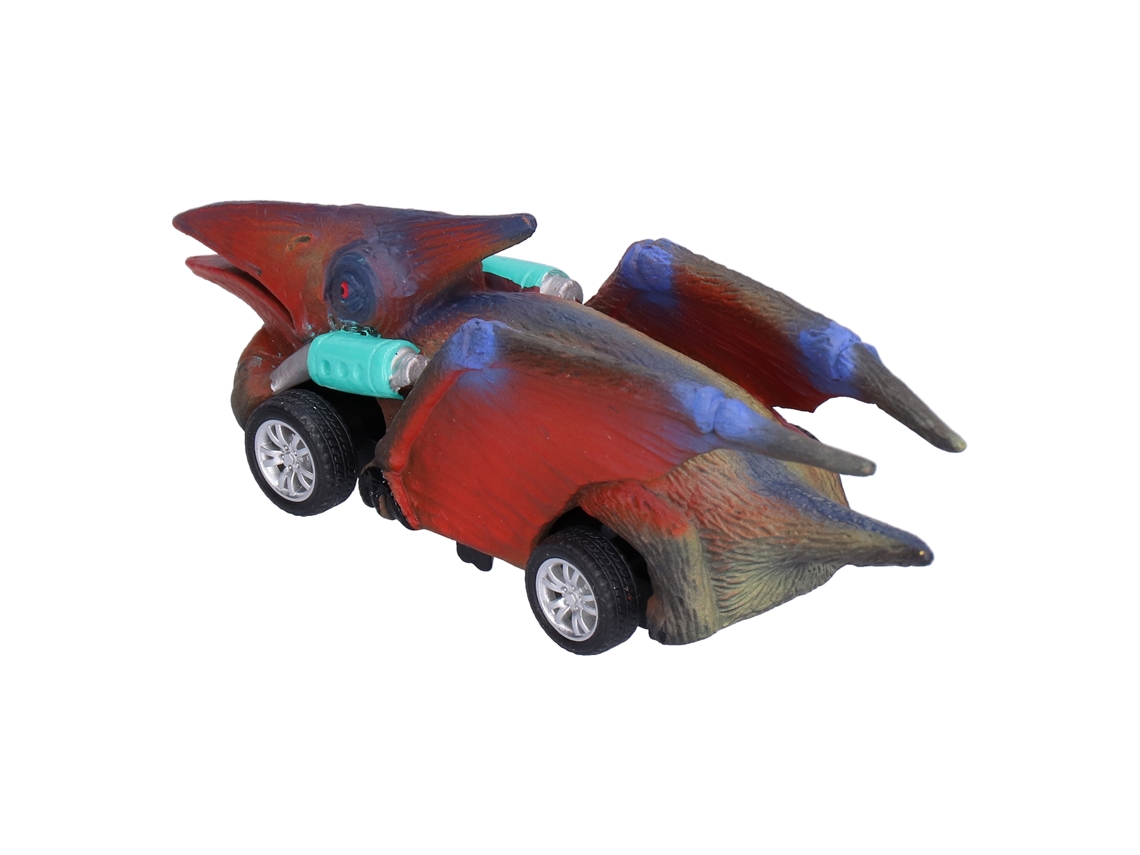 Primerox brinquedo de Carro Dinossauro de Tração com 4 Rodas Educativo para Crianças 2+ Anos