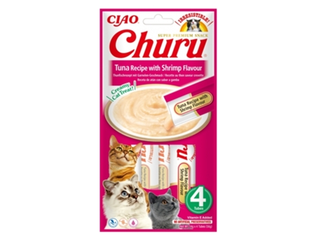 CHURU Cat Receta de Atún Con Gamba 12X4X14 Gr