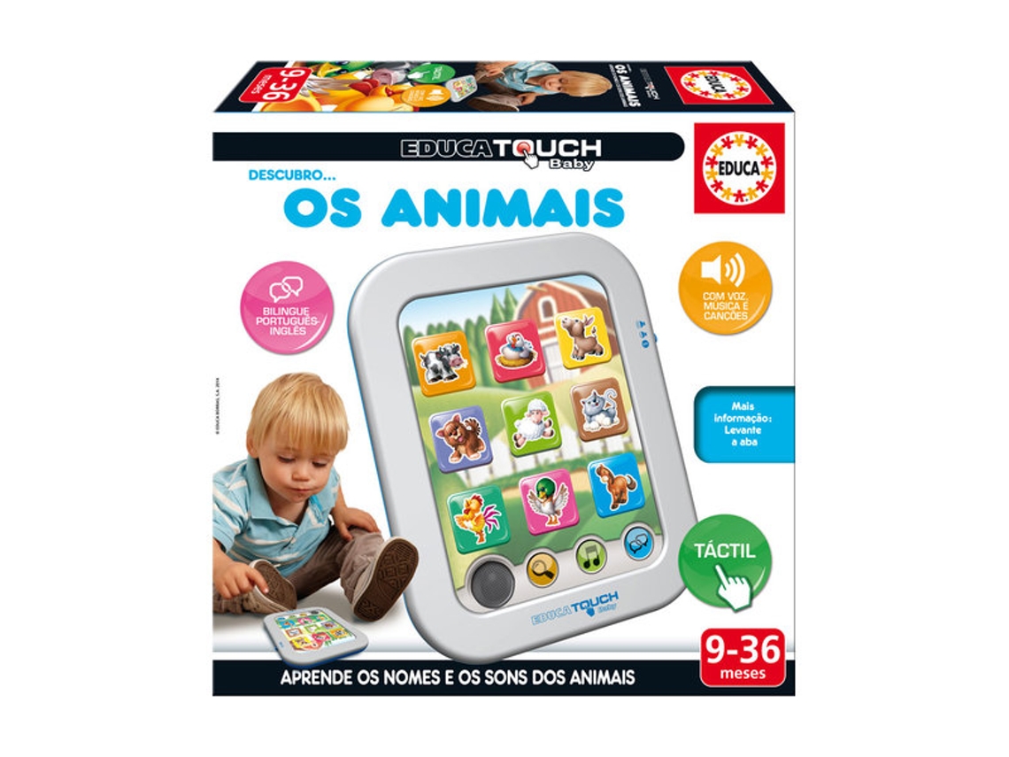 Jogo EDUCA BORRAS Touch Os Animais