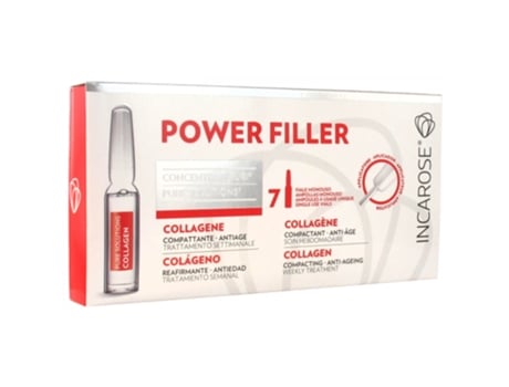 Pure Solutions Power Filler Colágeno 7 Ampolas INCAROSE