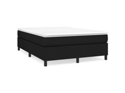 Box Spring Bed, Box Spring Beds Vidaxl Preto Tecido (140 X 200 Cm)
