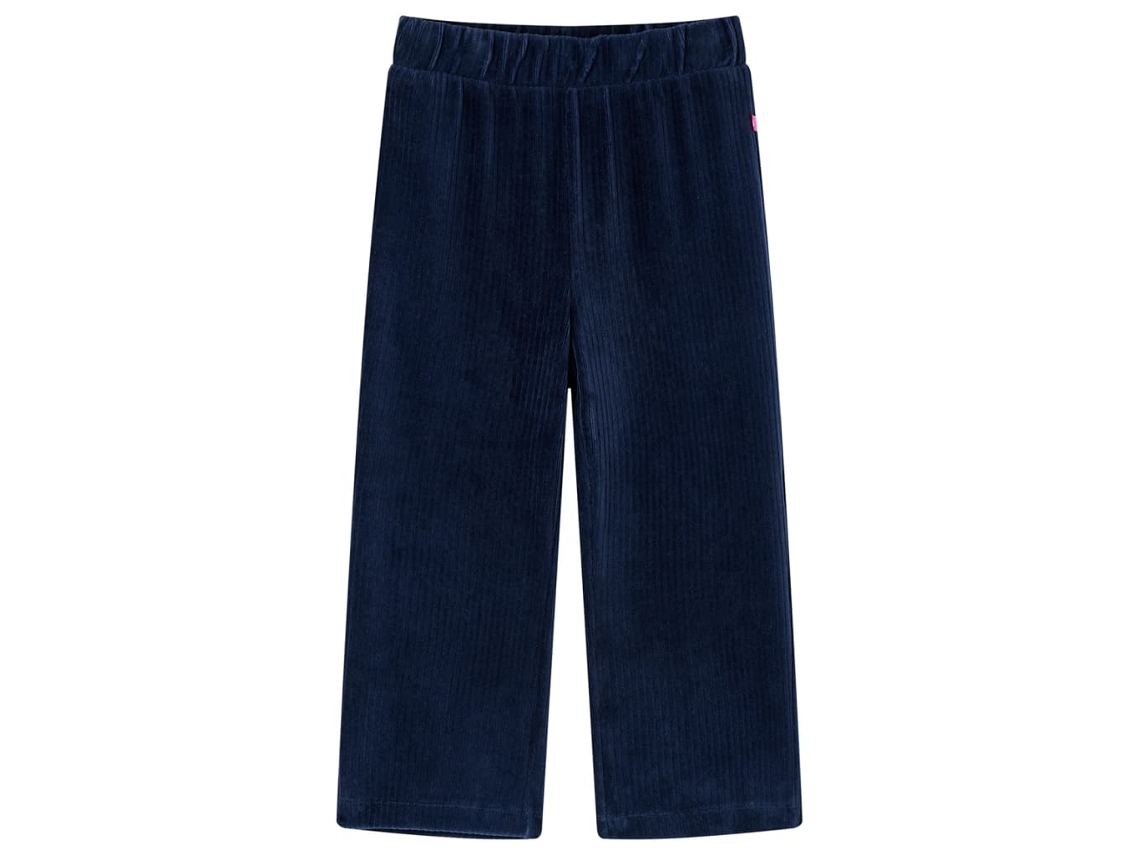 Calças Para Crianças Bombazina Azul-marinho 104