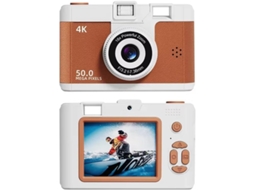 Câmera Digital Retrô 4k Com Lente Dupla, Câmera Instantânea Térmica Ccd