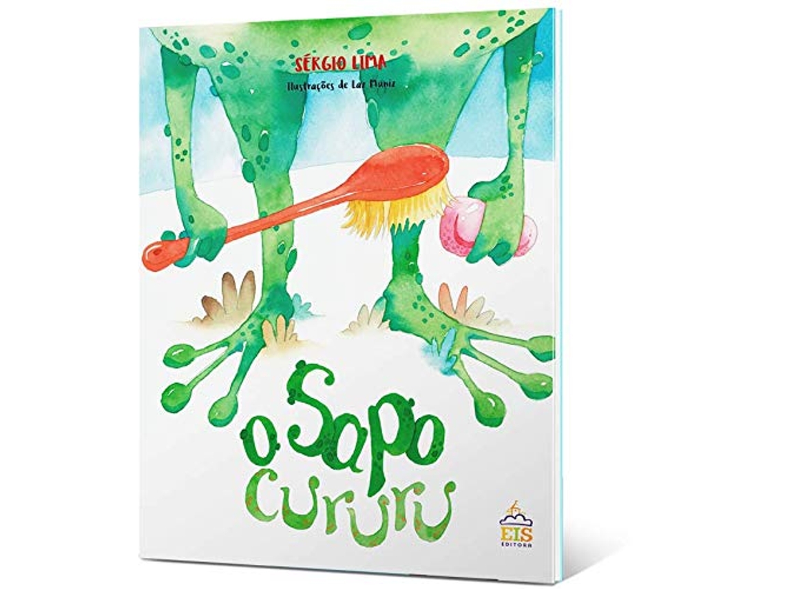 Livro O Sapo Cururu de Lima e Sérgio (Português)